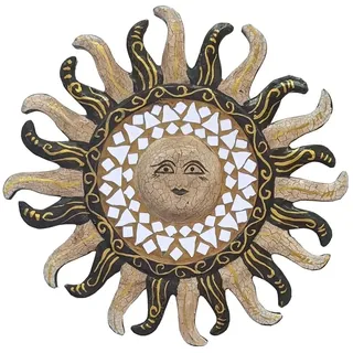 Spiegel Mosaik  "Sonne" antik 20cm