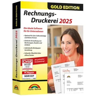 Markt + Technik Rechnungsdruckerei Gold Edition Download Code Win
