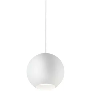 Ideal Lux Mr Jack 1-flg. Ø 15 cm kugelförmig weiß