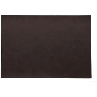 Asa Selection Tischset Vegan Leather 46 x 33 cm Polyurethan Coffee