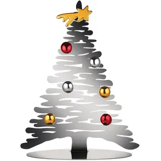 Alessi Bark For Christmas Weihnachtsdekoration silber