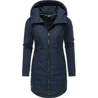 Ragwear Lucinda Steppmantel Nachtblau S