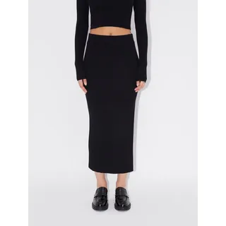 LeGer By Lena Gercke Shorts mit elastischem Bund Modell 'Shannon', Anthrazit, 40