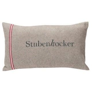 Kissenhülle Silvretta 'Stubenhocker' 30 x 50 cm, DAVID FUSSENEGGER braun