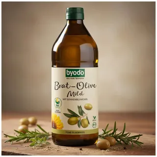 Byodo Brat-Olive Mild - Sonnenblumenöl & Olivenöl bio 750ml