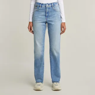 G-Star Viktoria High Straight Fit Jeans Vintage Olympic Blue 32 32