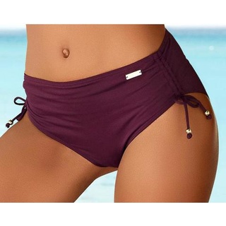 LASCANA Bikini-Hose Damen bordeaux Gr.38