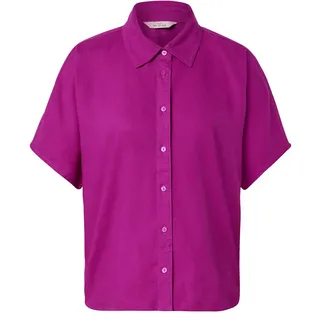 Tchibo - Leinenbluse - Damen - Gr. 40 - dunkelrosa
