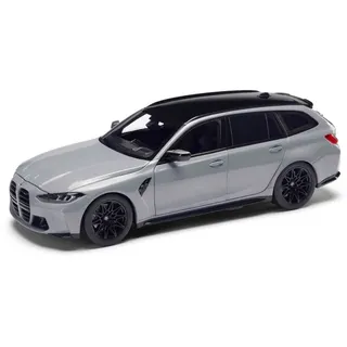 BMW Modellauto BMW Miniatur M3 Touring G81 Brooklyn grey 1:18 Modellauto 80435B308C4, (1-tlg)