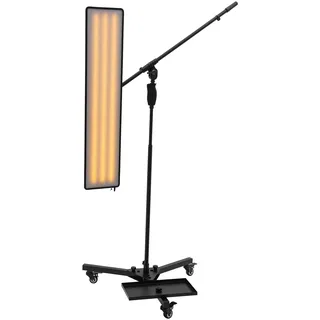 Steeviuzj PDR Ausbeulwerkzeug, Auto Dellen Reparatur Lampe mit Reflektorboard, Höhenverstellbar PDR Licht Dellenreflektorboard mit 6-farbige Einstellung für Blechschaden & Einzüge