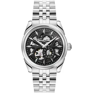 THOMAS SABO Automatikuhr Thomas Sabo WA0409-201-203 Herrenuhr Automatik Schwarz 41mm 5ATM Thomas Sabo WA0409-201-203 Herrenuhr Automatik Schwarz 41mm 5ATM
