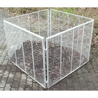 Trutzholm Komposter Metallkomposter 100x100x80 cm Gartenkomposter feuerverzinkt