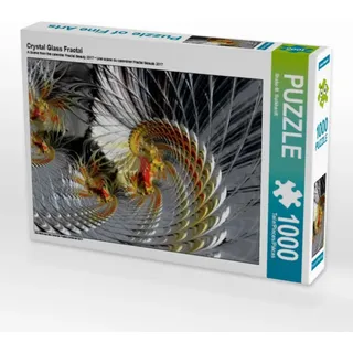 Calvendo Puzzle Crystal Glass Fractal 1000 Teile Lege-Größe 64x48cm Foto-Puzzle für glückliche Stunden