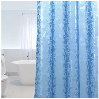 luxuskollektion Duschvorhang 183 x 183 cm blau