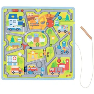 GoKi Magnetlabyrinth Kleine Stadt, per St