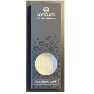 Costoluto - The Taste Collection Glastrinkhalm klar - 6 Stück - 15cm