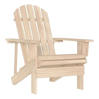 vidaXL Adirondack Gartenstuhl 1 St. beige