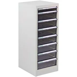 Proregal Kobra Aktenschrank 74 x 28 x 34 cm Lichtgrau