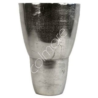 colmore Dekovase Vase Bodenvase Silber Metall Modern Tisch Deko 39 cm Colmore silberfarben