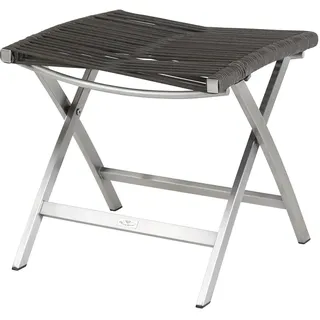 Diamond Garden Atlanta Gartenhocker 47 x 47 x 47 cm grau