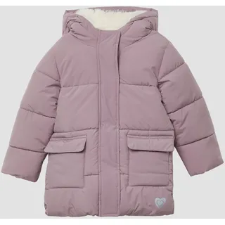 s.Oliver Wintermantel mit Kapuze mit Plüschfutter Pink 98