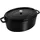 29 cm oval schwarz