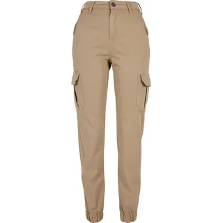 URBAN CLASSICS High Waist Cargohose Union Beige 32