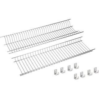 Sauvic Abtropfgestell 55 x 0 x 0 cm Farbe Grey