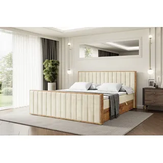 altdecor Boxbett 140 x 200 cm H3 Beige