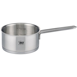 ELO Stielkasserolle Citrin 16 cm Edelstahl Silber