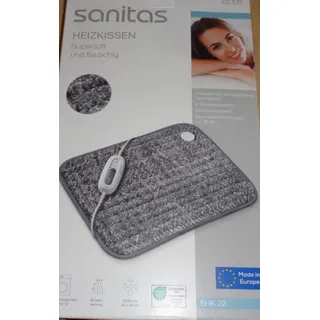 SANITAS SHK 22 Heizkissen Wärmekissen,6 Stufen,Abschaltautomatik,100 W,NEU!