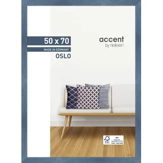 Accent by Nielsen Holz Bilderrahmen Oslo ca. 50x70cm in Farbe Blue