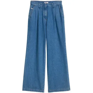 Marc O'Polo Marc OߴPolo Denim Damen Jeanshose High Waist Wide Fit, Blau (Medium Blue Multi 58), W31/L32 - 31W / 32L