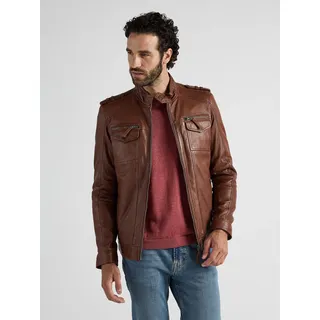 JCC Bikerjacke braun 3XL