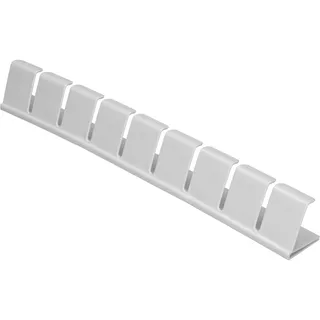 Flaschenhalter für Kühlschrank Türfach, kompatibel mit Bosch Siemens Neff Constructa 00791396, Flaschenkamm für Flaschenfach Kühlschranktür, Ersatz für 00654512 00655264, Weiß