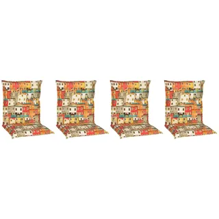 BEO Sitzauflage 98 x 46 x 8 cm beige 4-tlg.