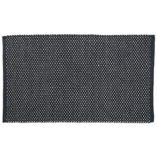 Badematte Miu Baumwolle/Polyester Mischung granitgrau 100,0x60,0x1,0cm