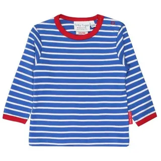 Toby Tiger Langarmshirt mit Streifen in blau | Gr.: 86