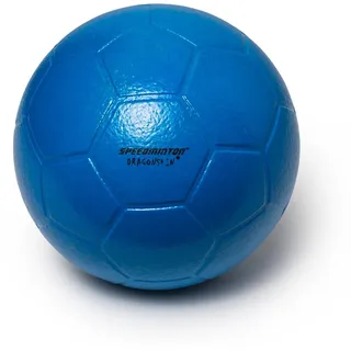 Speedminton Schaumstoffball Fußball, 21cm, Neon blau, 21cm, 610033