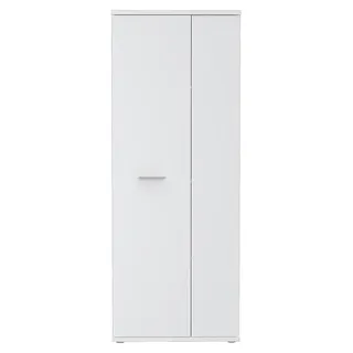 Forte NET106 Schrank 69 x 179 x 35 cm Weiß