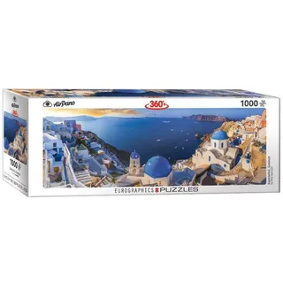 Eurographics 6010-5300 - Santorini Griechenland, Panorama Puzzle - 1000 Teile