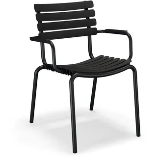 Houe ReCLIPS Gartenstuhl 55 x 60 x 85 cm schwarz