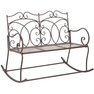 vidaXL Gartenbank 104 x 83 x 89 cm antik-braun