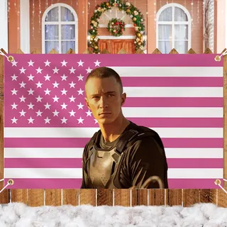 Rosafarbene Amerikaner-Flagge, D-rew Star-Key-Flagge, ra-fe Cam-eron-Flagge, rosa Post, lustiger Poster-Wandteppich, Heimdekoration, Wandbehang für Zuhause, Schlafzimmer, Wohnzimmer, Schlafsaal