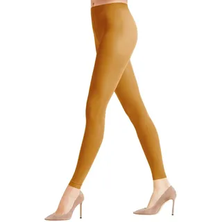 FALKE Pure Matt 50 Leggings Semi-Blickdicht Passform Künstliche Fasern - S