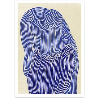 The Poster Club - Deep Blue von Rebecca Hein, 50 x 70 cm