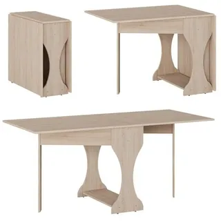 RODNIK FLEXI 80 x 76 x 80 cm Eiche Sonoma