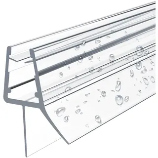 EMKE Duschdichtung Ersatzdichtung Duschtürdichtung für 7–8 mm Glastüren 1000mm Dichtung Dusche Glastür Gummilippe Duschdichtungen für Duschtüren