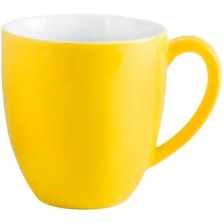 KAHLA Becher Pronto Colore 0,40 l XL, Porzellan, Made in Germany gelb