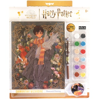 DIAMANTINY Harry Potter – Yume Fantasy Harry – Kit für Mosaik, Crystal Art, Diamond Painting, 1 Bild A4